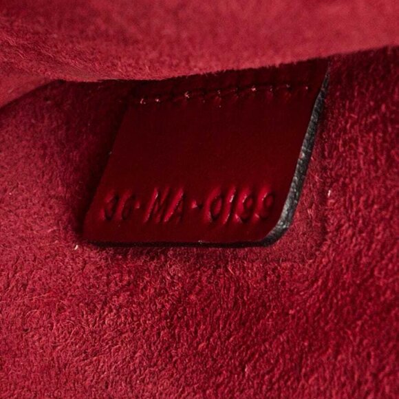 Christian Dior Red Leather Diorcabas Tote Bag - Picture 12 of 12